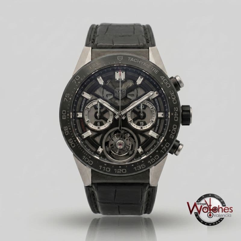 TAG Heuer Carrera Heuer-02T Tourbillon Chronograph de segunda mano