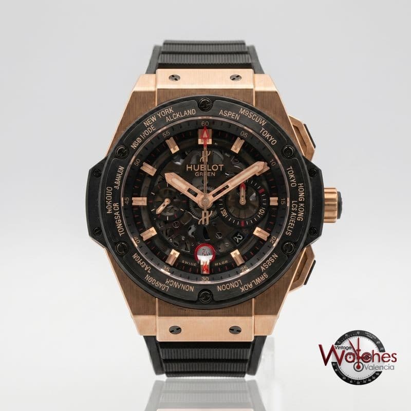Hublot King Power Unico GMT de segunda mano