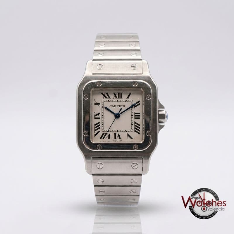 Cartier Santos Galbée (ancien modèle) de segunda mano